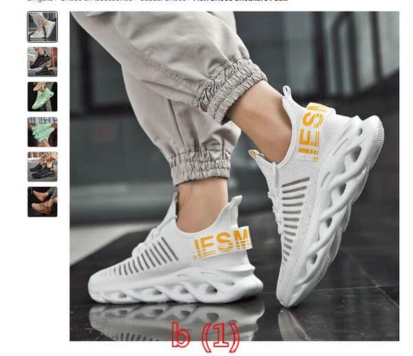 omarRide New Fashion shoes Men Running Shoes trainers Size 40-46