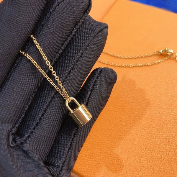 Fashion Women Luxury Necklace Choker Pendant Chain Gold Plated Stainless Steel Necklaces Wedding Jewelry Accessories