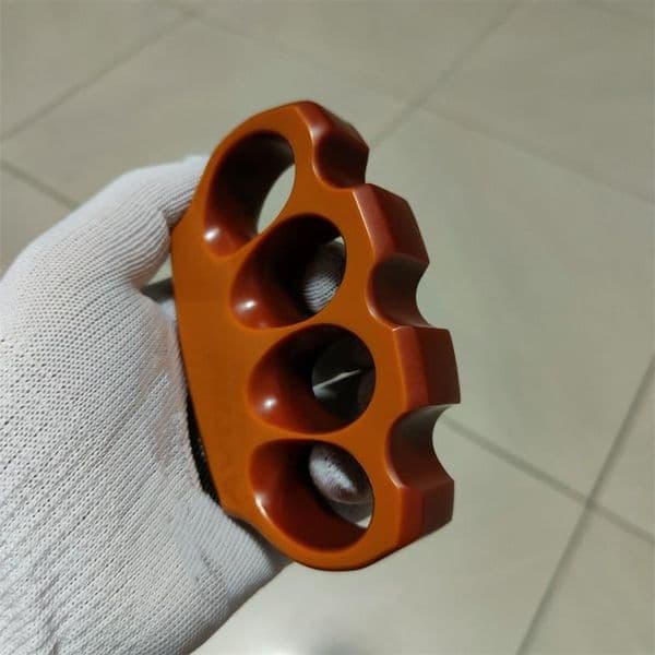 Classic Bakelite Knuckle Duster knife Self Defense Boxing Window Breaker EDC Tool