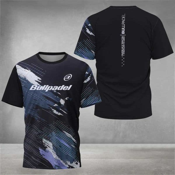 Cool Padel Breathable Short Sleeve Summer Quick Dry Short Sleeve Street Mens Top Outdoor Tennis T Shirt New Fitness CollectionT250207