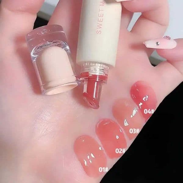 4 Colors Mirror Dyeing Lip Gloss Moisturizer Liquid Lipstick Waterproof Long Lasting Red Lip Tint Korean Makeup CosmeticXJ250208