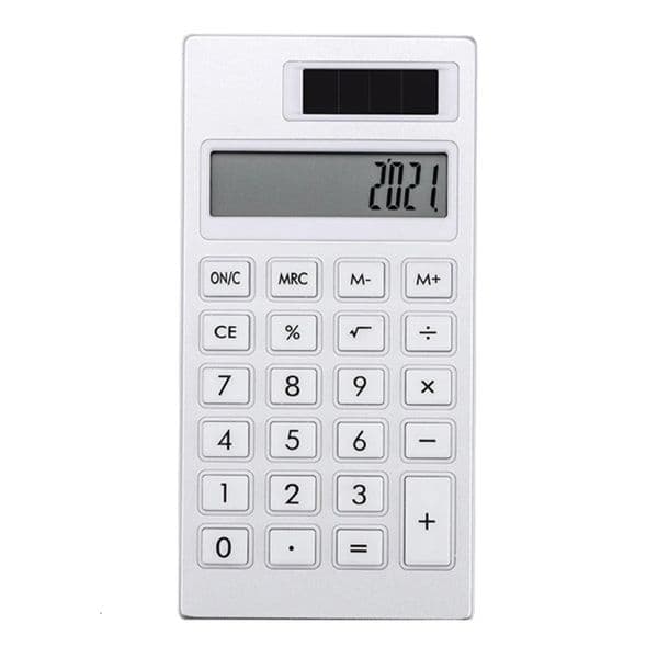 12Digits Calculator Student Calculator Thin and Small Solar Calculators T5EE 250206