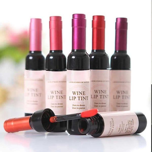 Lipstick Wine Lip Stain Baby Pink Lipgross Matte Liquid Lip Glaze Long Lasting Waterproof Lip Stain Nonstick Cup LipstickXJ250208