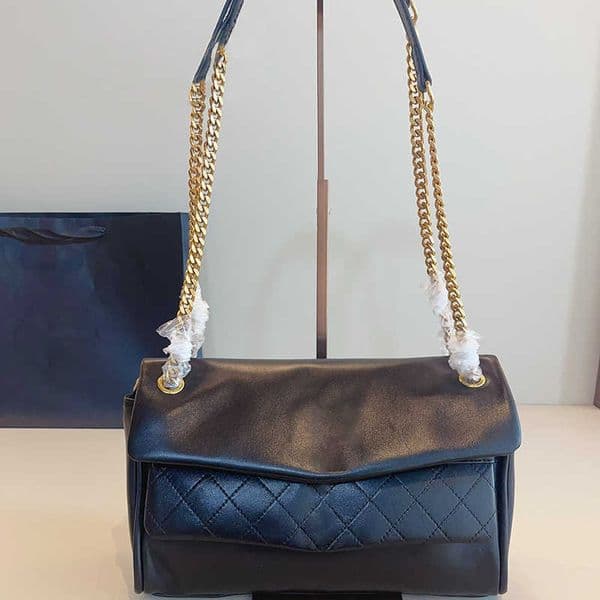 10A Envelope Messenger Sheepskin Designer Handbags for Women Sliver Gold Chain Lady Cross Body Bags High Quality Hand Tote Bags