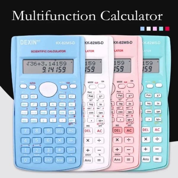 Scientific Digital Calculator Multifunctional Portable Big Screen 240 Functions Counter for School Business Study Accessoires 250206BJ