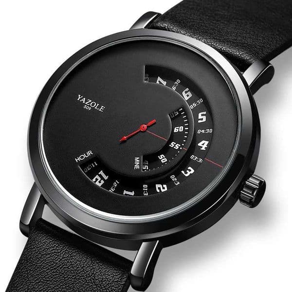 UTHAI CQ57 Mens Quartz Wrist Watch Clock Leather Strap Sport Business Casual Waterproof Top Brand Simple For Male New 2020 Z250207