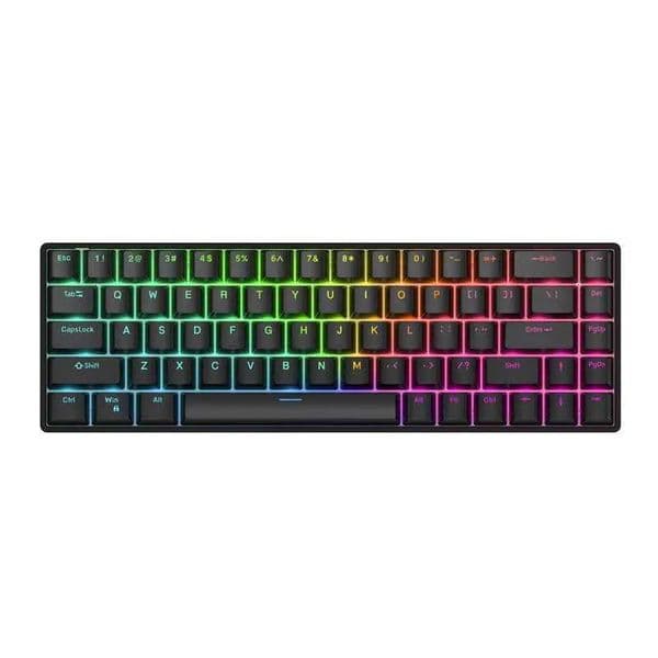 Keyboards New Raven68 Hot Swappable Wire Magnetic Axis Mechanical Keyboard 8K Return Rate Customized Key Range Electronic Sports Games Z250209