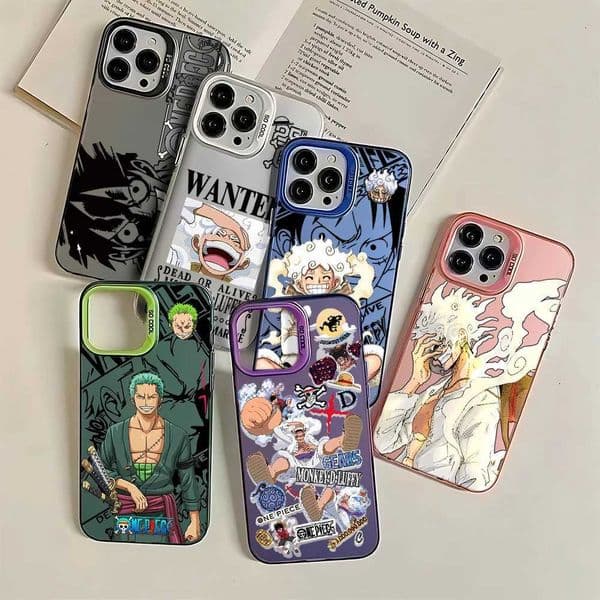 Cell Phone Cases Hot Anime O-One Pieces Luffys Case for IPhone 16 15 14 13 12 11 Mini Pro Max X XR XSMAX 8 Plus Anti Fall Matte Back Cover H250210