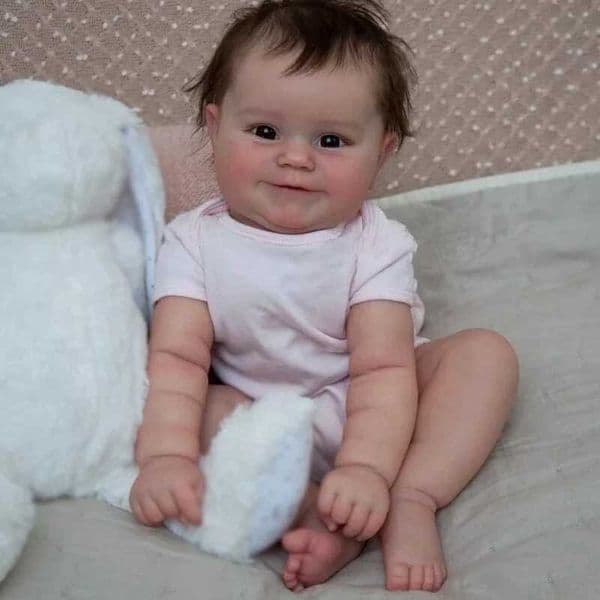 50CM Maddie Reborn Baby Doll Soft Silicone Newborn Girl Baby Life Saving 3D Skin Paint with Hand Root Hair High Quality Art Doll X2502101