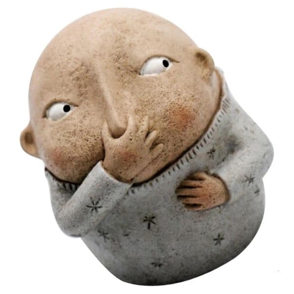 Boy Holding Nose Statues for Home Toilet Bathroom Decor Funny Resin Sculptures 250210