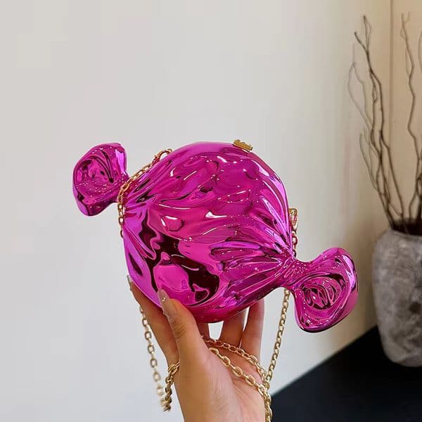 Fashion Wedding Purse Lipstick Women's Handbag 2024 Gold Geometric Evening Clutch Versatile Crossbody Bag Chain