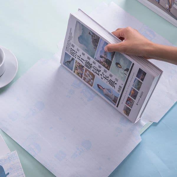 Transparent Book Covers 10Sheets A4 School Students Protect Book Cut Angle Easy to Use Safe Material CPP Office Brochure 250207BJ