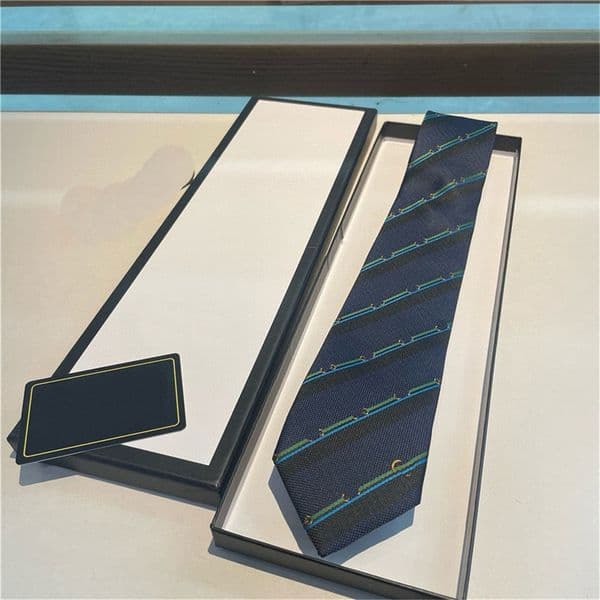 High quality Neck tie designer mens 100% silk tie Letter Aldur party wedding business weaving fashion design Hawaiian Neck tie B34