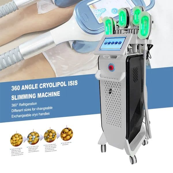 Professional Slimming Cryolipolysis Fat Freezed Machine Cryolipolysis Body Slimming Device Cryo Machine Double Chin Removal Skin Tightening Machine