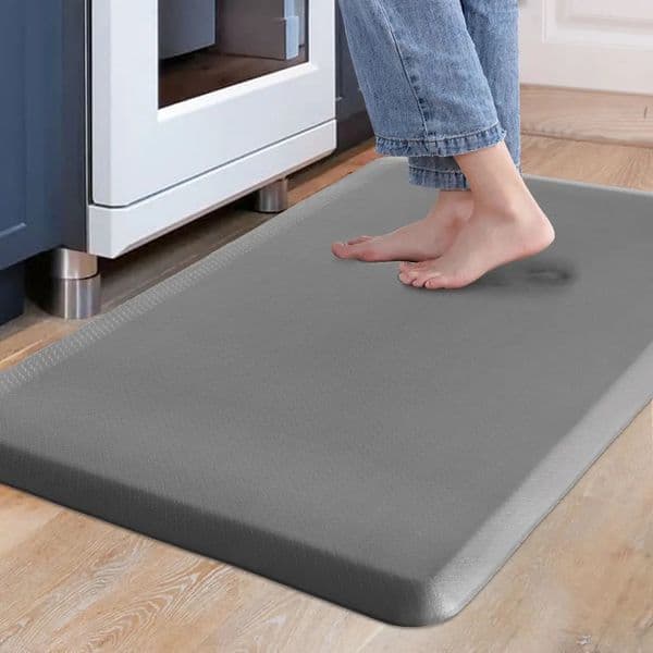 Anti-Fatigue Standing Mat Kitchen Mat with PVC Waterproofing Non-Slip Kitchen Rug 250206