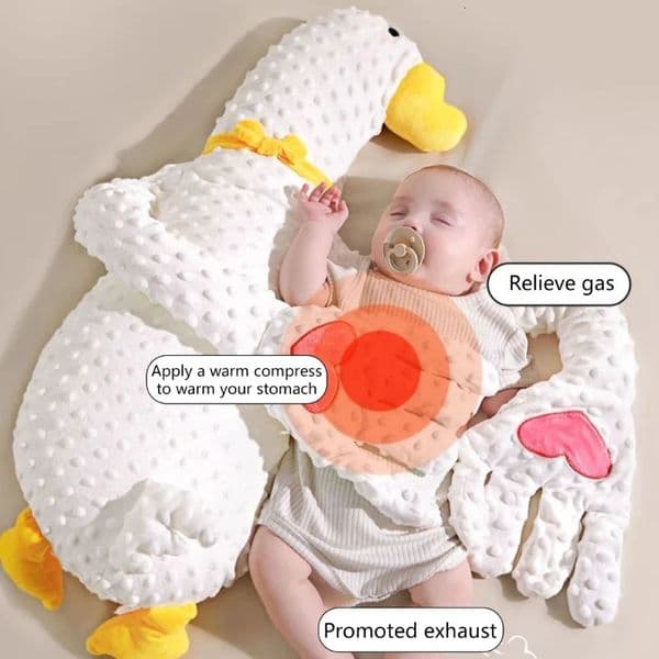 Startle Proof Soothing Pillow borns Baby Comforting Pillow Lovely Cartoon Animal for Comfortable Infants Sleep 250211