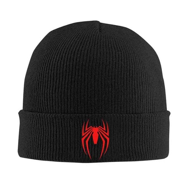 Spider Man Hat Autumn Sklies Beanies Bag Hat Fem Acrylic Sklcap X250212