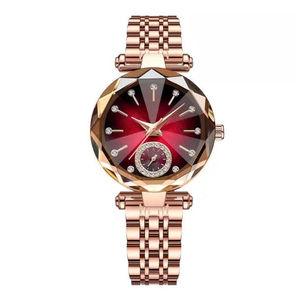 Luxury Womens Watch Elegant Waterproof Stainless Steel Womens Dress Diamond Quartz Womens Watch Relogio WomensXJ250408