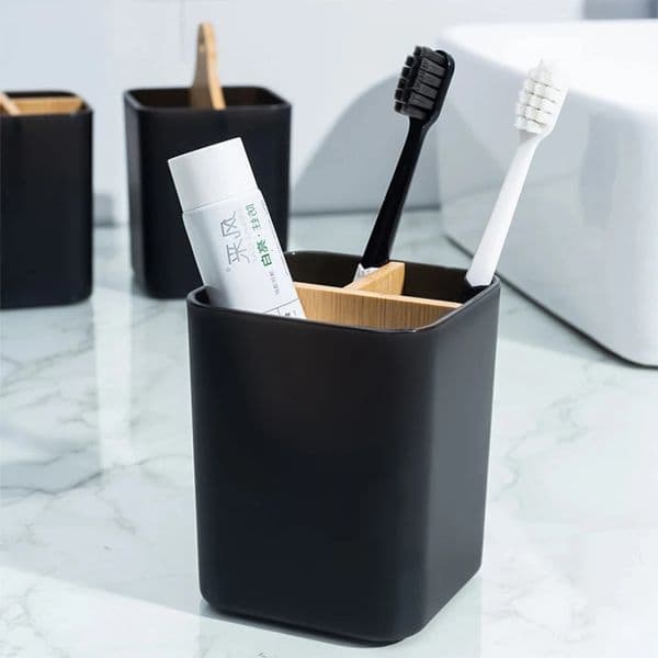 Electric Toothbrush Holder For Bathroom Toothpaste Toothbrush stand Plastic Storage Box Bathroom Accessories 250208