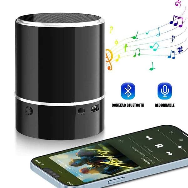 Beiqiu Portable Speaker 4K HD WiFi with Wireless Camera for Home /Store/Office Z250213
