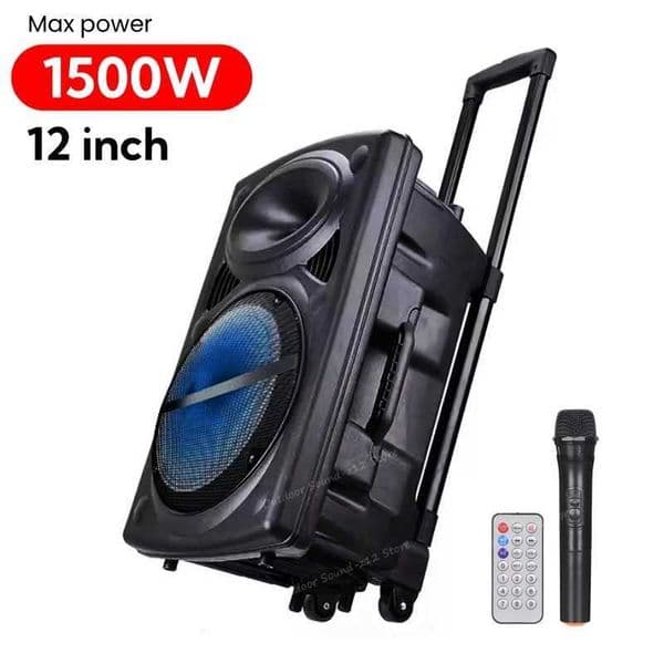 NDR-12 12-inch Square Dance Audio Wireless Lever Speakers Outdoor Portable Audio 1500W High-power Subwoofer Megaphone Z250213