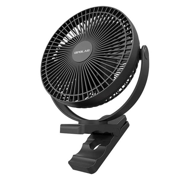 OPOLAR Portable Fan 10000MAh Rechargeable USB Desk Fan Small Mini Quiet Desktop Fan for Office Home BedroomStrong AirflowBlack Z250214