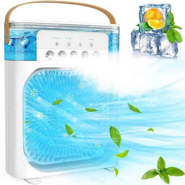 5V Wall Mount Tower Motor Fan Air Cooling Fan Water Cooler 3sped Table Plastic 3 Adjust Speed DC 5V Z250214