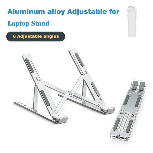 Laptop Stand for MacBook Air Pro Foldable Desktop Notebook Stand Holder Portable Aluminum Laptop Holder For AirXJ250214