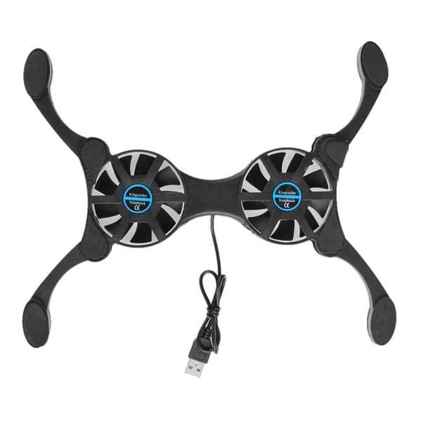 Cooler Stand Laptop Cooler Low Noise Cooling Portable Ultra Slim Gaming Laptop Cooling Pad Prevent Overheatin for 7-15 in LaptopXJ250214