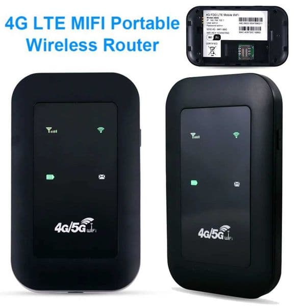 4G LTE Router 150Mbps WiFi Repeater Signal Amplifier Network Eer Mobile Hotspot Pocket Wireless Mifi Modem SIM Card SlotXJ250214