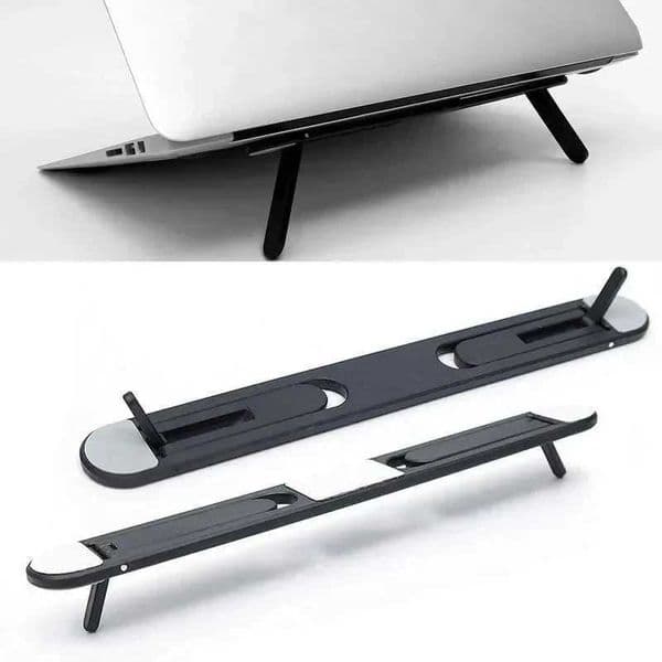 Mini Foldable Laptop Stand Portable Notebook port Base Holder Adjustable Riser Cooling Bracket Universal for Laptop PC TabletXJ250214