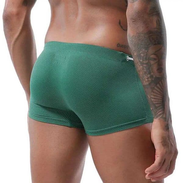 Comfortable Men Swimming Trunks Mens Low-rise Solid Color Swim Shorts with Waist Tie Stretch for Sports Z260314