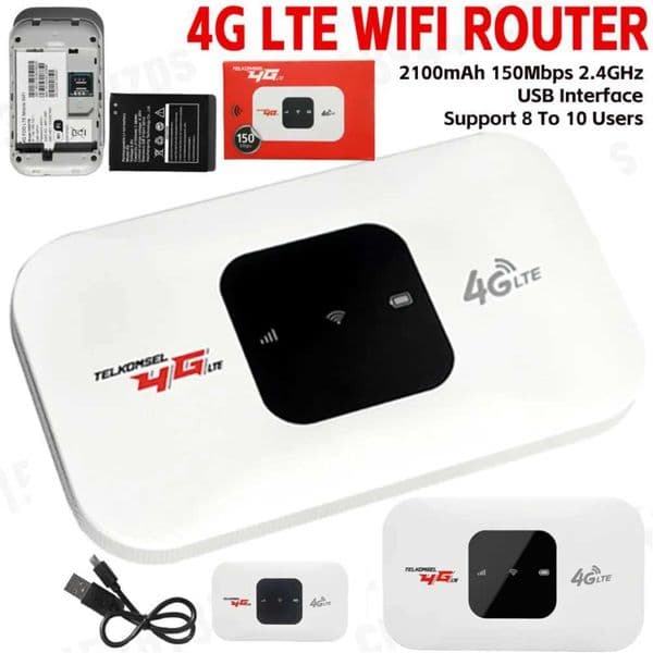 4G Router Pocket Mobile Router Repeater Wifi Hotdpot 150Mbps Wireless Router with SIM Card Slot Hotspot WiFiXJ250214