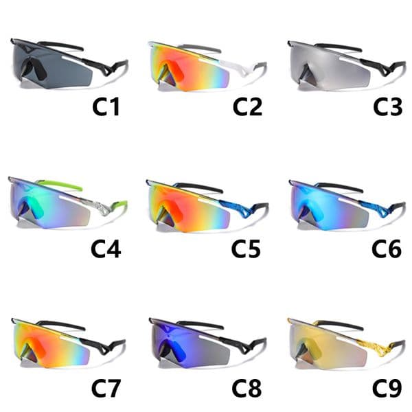 Brand Half Frame Sunglasses For Men Designer Driving Eyeglasses Women Sunglasses Sport Sun Glasses Uv Protection Eyewear