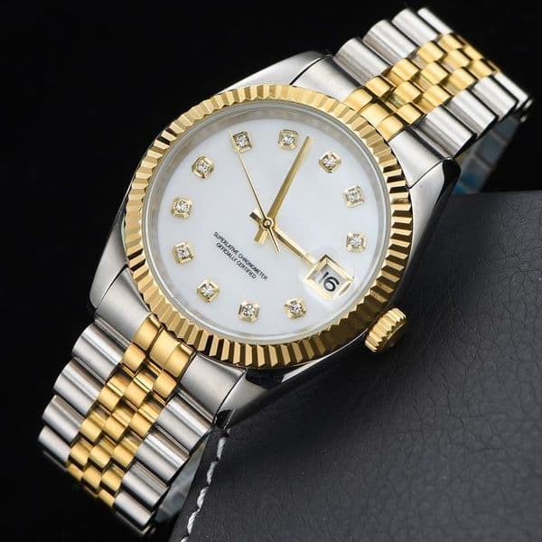 ZDR Couples Watches 28/31/36/41MM Size Stainless steel strap Japanese Quartz movement Wristwatches Super Luminous Women Men Watch Gifts
