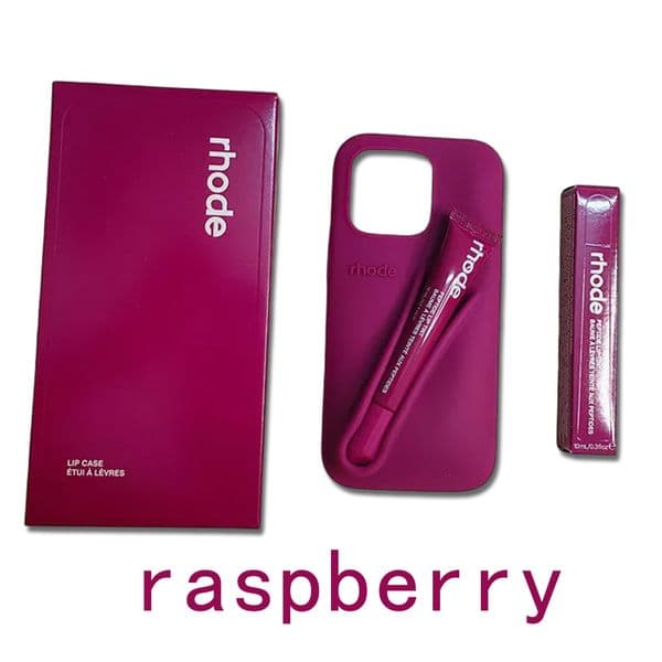 rhode phone case Lipstick Portable Case Design Lip Gloss Lipstick Lip Balm 3D Make-Up Silicone Phone Case for iPhone 16 15 14 13 12 Pro Max Holder Cover Silicone Soft 2025
