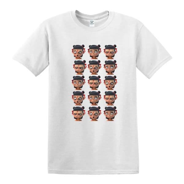Animation Film Nezha 2 Mens Short Sleeve Printed Cotton T-Shirt Chinese Mythology Kawaii Nezha 2 Cartoon Graphic T-shirts Tops 250217BJ