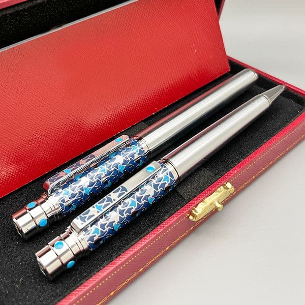 wholesale YAMALANG CT Ballpoint Pen Blue With Serial Number Writing Smooth Luxury Stationery