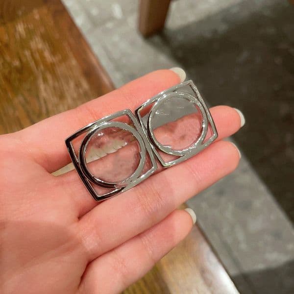 Designer Letter Ccity Internet celebrity Stud Hoop Earing for women Earrings C jewelry Woman luxury gold Earring 562245
