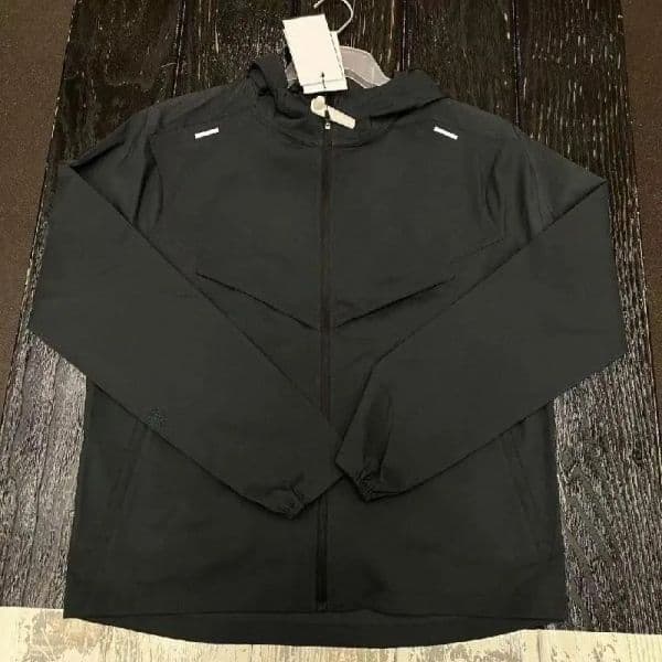 Mens Jacket Sports Windbreaker hooded jogger jackets Zipper Waterproof Hoodie jacket Thin windproof sportswear Coat Training Sunscreen outwear summer gifts