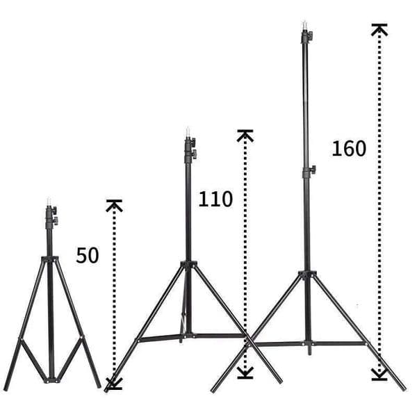 Live Broadcast Tripod Landing Type Camera Anchor Selfie Light Frame Metal Thermometer Holder