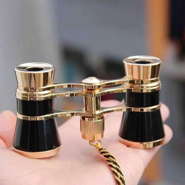 Portable Opera Glasses Binoculars Vintage Compact Musical Concert Telescope 3 X 25 Lightweight Theater Glasses Bird Watching Z250219