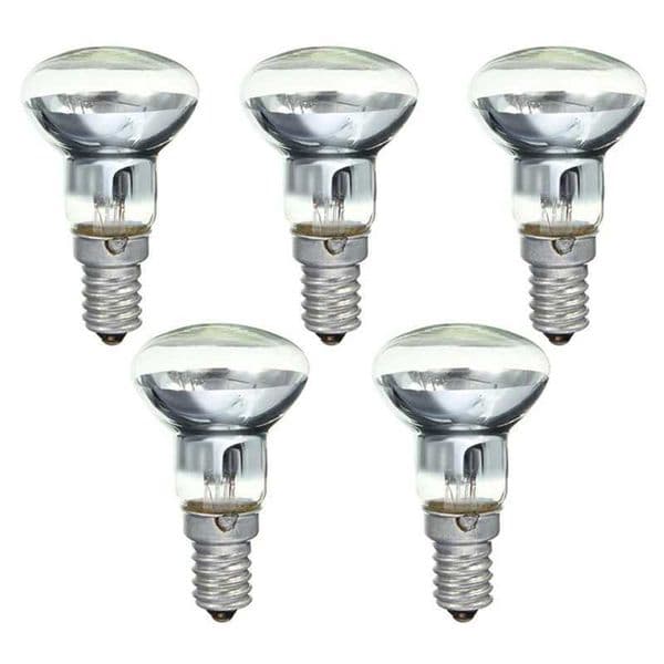 Replacement Lava Lamp E14 R39 30W Spotlight Screw In Light Bulb Clear Reflector Spot Light Bulbs Lava Incandescent Z250219