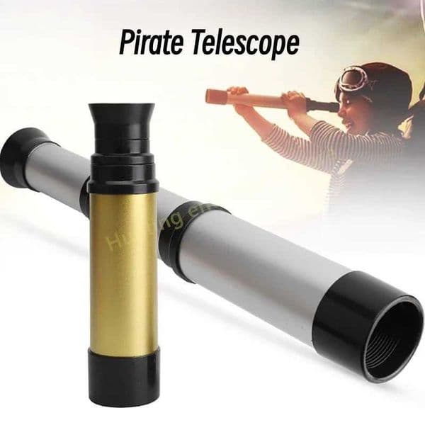 Outdoor Pirate Telescope Single Tube High-definition High-power Retro Telescope Low Light Night Vision Telescope Z250219