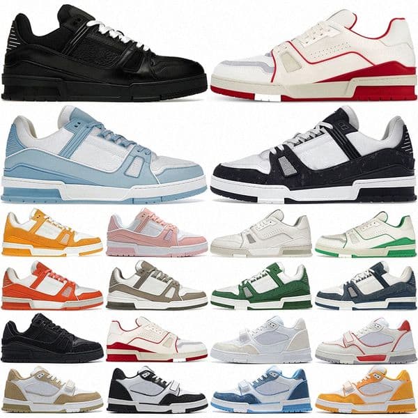 men women shoes designer trainer black white baby blue green tour yellow Pink Brown mens trendy tennis outdoor trainers jogging walkingqZLL#