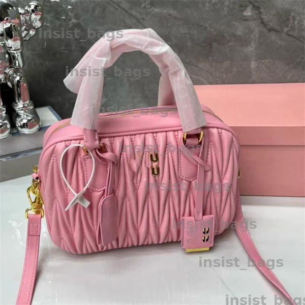 Designer Handbags Womens Mini Totes Lambskin Wrinkles Shopping Bags Fashionable Handbag Ladies Summer Shoulder Bags Exquisite Sweet Purses