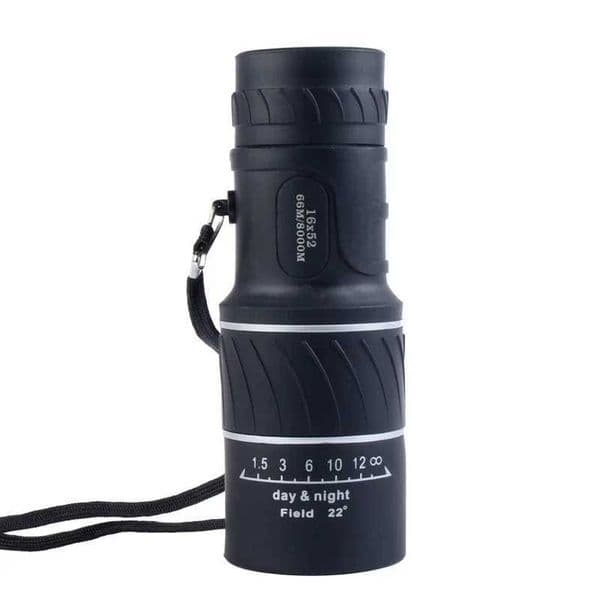 Powerful Monocular Telescope 16x52 Dual Focus Scope Zoom Monocular Prism Compact Monocle for Hunting Camping Equipment Z250219