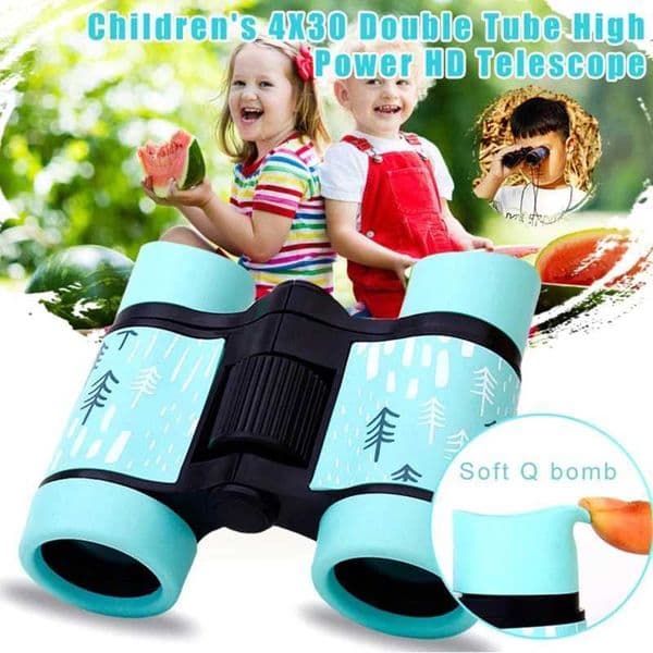 Professional 11.2x4x9cm Kids Binocular Telescope Children Educational Learning Telescope Bird Watching Folding Optics telescope Z250219