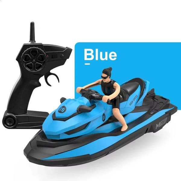 Rc Boat Lm13-A Mini Jet Ski High-Speed Rc Motorboat 2.4g Remote Control Electric Boat For Kids Toy Remote Control Boat 250218