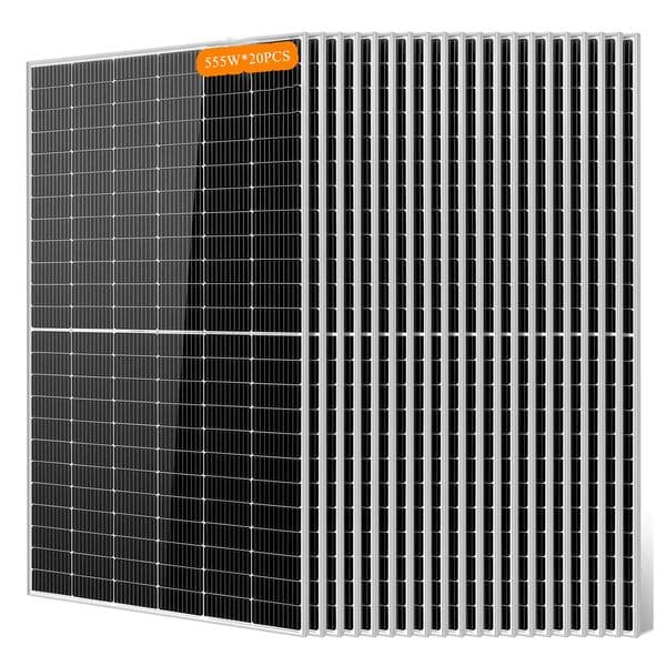 550 Watt Bifacial Solar Panel 20PCS High-Efficiency Monocrystalline IP68 Solar Panel Module Applications Off Grid PV Power thumbnail 2